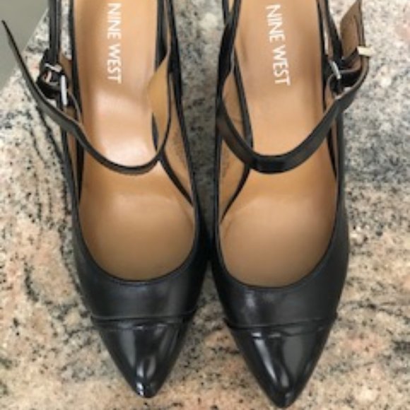 NWOT Nine West Kickitupo Sling back Shoes - Picture 4 of 10